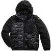 Blauer Piumino Uomo Monocromatico in Nylon e Neoprene nero TgXL