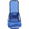Lurrose Borsa Porta Scarpe da Viaggio Pieghevole in Oxford Blu | Organizzatore per Sneaker, Resistente All'usura e Morbido al Tatto, per Fitness e Business