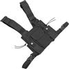 Alipis Borsa Pettorale Radio Regolabile in Nailon Nero per Caccia Pesca | Tactical Vest, Borsa Morbida Toracica, Borsa per Cellulare, Borsello Tattico da Cintura