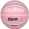Molten GR - Pallone da basket per interni ed esterni, in gomma di alta qualità, colore ad impatto
