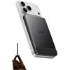 Belkin UltraCharge Pro Power bank da 5000mAh con ricarica Qi2 da 15 W | Power bank magnetico stato semisolido con cella BoostSolid, Compatibilità MagSafe, Portatile, Chassis in Metallo, USB-C 20 W