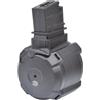 AeK Caricatore Drum elettrico 1200 BB's per fucile serie G36 NERO A&K