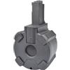 AeK Caricatore Drum elettrico 1200 BB's per fucile serie MP5 NERO A&K