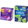LINES Seta Ultra Lungo con Ali + Tampax &Go Super 1 St