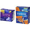 LINES Seta Ultra Notte con Ali + Tampax &Go Super Plus 1 St