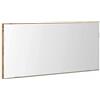 vidaXL Specchio da Bagno con LED 80x8,5x37cm Truciolato in Diversi Colori | Finitura in rovere artigianale che si adatta a tutti gli arredi, Ideale per spazi piccoli,