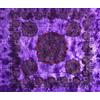 Seamar Copritutto Grande Lacy 210x240 cm Telo Mare Telo Arredo Copri Divano 100% Cotone (Viola)
