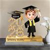 Brocade Creek Targa 2D Acrilica Personalizzata Laurea 2026, Statue Personalizzabili in Stile Cartone Animato con Avatar e Text, Souvenir Laurea Regalo per Figlio Figlia Amico Nipoti Compagno di classe