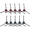 LOOHAOC Set di 10 Spazzole Laterali Compatibile con Ecovacs Deebot T30 PRO OMNI/T30 Max/T30/T30S Combo / T30S Combo/T30S / T30S PRO/N30 PRO Omni/N30 PRO/N30 Omni/N20 PRO PLUS/N20 PLUS