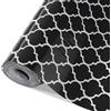 Zindoo Tappetino per Cassetti Cucina Motivo Marocchino Nero 44x500cm | Rivestimento Cassetti Tappetino Non Adesivo in EVA per Cassetti, Frigorifero, Armadi, Scarpiera e Mensole