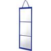 Quniwokid Specchio A Figura Specchio pieghevole infrangibile e appendibile | Corpo in acrilico 108x28 cm per porta, parete, scrivania, danza e trucco