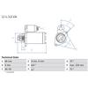 BOSCH Motorino d'avviamento SUZUKI 1,6 1,3 1A51-18-400 3110060A10000 3110083031