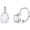 POPLYKE Larimar/Moonstone/Opal/Turchese/Onix nero/Labradorite/Pearl/Aquamarine/Agata muschiata Orecchini per donne Gioielli in argento Sterling Regalo per ragazze