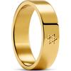 Arkai Trendhim Anelli da uomo | Ichthus color oro | acciaio inossidabile 316L e rivestimento in nitruro di titanio | design danese