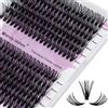 WENDY LASHES Ciglia Finte Individuali 0,07mm C Curl 16-20mm Mix 40D/50D | Ciuffetti Extension Ciglia Ciuffetti Ciglia Finte Naturali DIY Individuali Cluster Ciglia Volume Russo