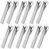 SZCXDKJ 60 fermagli per capelli a coccodrillo in metallo, 5,6 cm, per acconciature fai da te, a doppio rebbe, clip per capelli antiscivolo, 60 count (Pack of 1), Metallo