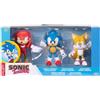 Jakks Pacific - Zestaw 3 Figurek Sonic the Hedgehog Classic 10cm