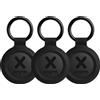 Xtorm XTAG2GA11-3PACK, universale, portachiavi intelligente, nero, resistente agli urti, alla polvere, ai graffi e all'acqua, acrilonitrile-butadiene-stirene (ABS), poliuretano, silicone, IP64