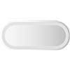 vidaXL Specchio da bagno LED, trasparente, 70 x 30 cm, vetro temperato, marca vidaXL