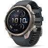 Garmin fēnix 9 Pro 3,56 cm (1.4") AMOLED 47 mm Digitale 454 x 454 Pixel Touch screen Titanio Wi-Fi GPS (satellitare)