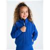 JHK T-SHIRT Felpa bambino zip intera premium Personalizzate o neutre
