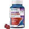 Zymerex Wilco Farma Zymerex Immuno Booster - Integratore per le difese immunitarie, 60 caramelle gommose