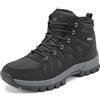 FLARUT Stivali Invernali da Uomo Fodera Calda Stivali da Montagna Stivali da neve Stivali da Trekking Scarpe Invernali Scarpe da neve Scarpe da Esterno