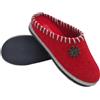 Primo Calzature Le Originali Tirolesi Ciabatte Donna in Vera Lana Cotta, Pantofole Invernali 100% Made in Italy