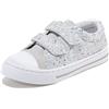 FUNCOO PLUS Scarpe da ginnastica per ragazzi e ragazze, in tela, facili da allacciare, casual, alla moda, per bambini