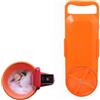 Dujuanus Agitatore per Lavaggio Portatile 150 W per Secchio da 5 Galloni (Orange) | Lavatrice Compatta con Rotazione Reversibile, Display Digitale e Timer 5/10/15 Min per Intimo, Calzini, Viaggi e Dormitori