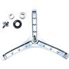 Generico Treppiede for lavatrice a parete | Adatto alle serie 30-881E 882E 883E 885E, il design con montaggio a parete consente di risparmiare spazio sul pavimento(D)