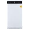Midea MDWEF1034DW-WE, Lavastoviglie freestanding 10 su misura, cestello per posate, cestello superiore regolabile in altezza, Aqua Stop, Prepartenza, Bianco