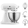 KitchenAid KÜCHENMASCHINE MIT KIPPBAREM MOTORKOPF 4,3 L - CLASSIC - Weiss 5K45SSEWH