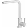 Elleci MGKS0168 - Rubinetto per lavello da cucina, monocomando, colore Bianco