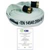 Generico Manichetta uni 45 bianca mt 20 raccordo uni 804 uni en 14540 (0614)