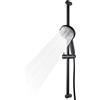OFFO Set Doccia Cromo: Asta Regolabile 80 cm con Soffione, Doccetta 6 Getto e Flessibile 1.6 m