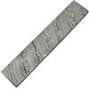 PAL 2000 KNIVES Billetta in acciaio di Damasco per la fabbricazione di coltelli - Modello a barra intrecciata 38 cm x 5 cm x 5 mm 9925