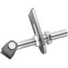 SOTECH Cerniera per Porta Regolabile M20 x 190mm con Piedini Saldati | Accessorio per in Acciaio