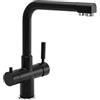 SmartWater® Smart Tap rubinetto 3 vie nero per acqua di rete e depurata | Acqua di rete calda/fredda e acqua depurata