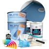Resin Pro® ShowerFix Kit - Riparazione Piatto Doccia/Vasca con Mastice Epossidico Rapido, Vernice Protettiva, Made in Italy - Brillante Blu