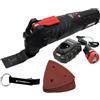 HEADNMORE® Bundle - PARKSIDE PERFORMANCE® Strumento multifunzione a batteria 12 V PPMFWA 12 A1 + portachiavi HEADNMORE® (set di batterie da 2 Ah)