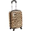 Rockland Safari Hardside Spinner Wheel Bagagli, Leopard, Taglia unica, Safari Hardside Spinner Wheel Bagagli