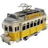 Modellino di Tram in Ferro Classico Modellino di Auto Vintage Metallico per Casa