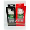 NESSUNA MARCA Hello Kitty 7-Eleven Mascotte di Peluche Set di 2 Bambole Portachiavi Uniformi