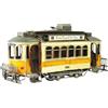 Modellino di Tram in Ferro Classico Modellino di Auto Vintage Metallico per Casa