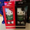 NESSUNA MARCA Portachiavi peluche uniforme Hello Kitty 7-Eleven set 2 pezzi ciondolo...