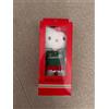Hello Kitty Portachiavi esclusivo mascotte peluche uniforme Hello Kitty 7-Eleven nuovo...