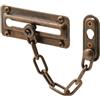 PRIME-LINE U 10533 - Protezione per porta a catena standard, 9,5 x 4,5 x 5,5 x 6,5 cm, acciaio, ottone anticato, confezione da 1