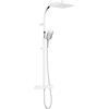 Bristan Quadrato Safe Touch regolabile termostatico rigido saliscendi doccia cromato