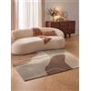 Villeroy & Boch 1876 - Tappeto di lana Muse, per soggiorno, in lana, biologico, geometrico, moderno e fatto a mano, design astratto, per soggiorno, camera da letto, 160 x 230 cm, colore: marrone crema